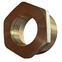 Редукція 1 1/2"х1 1/4" (40-32) ЗВ латунь SF